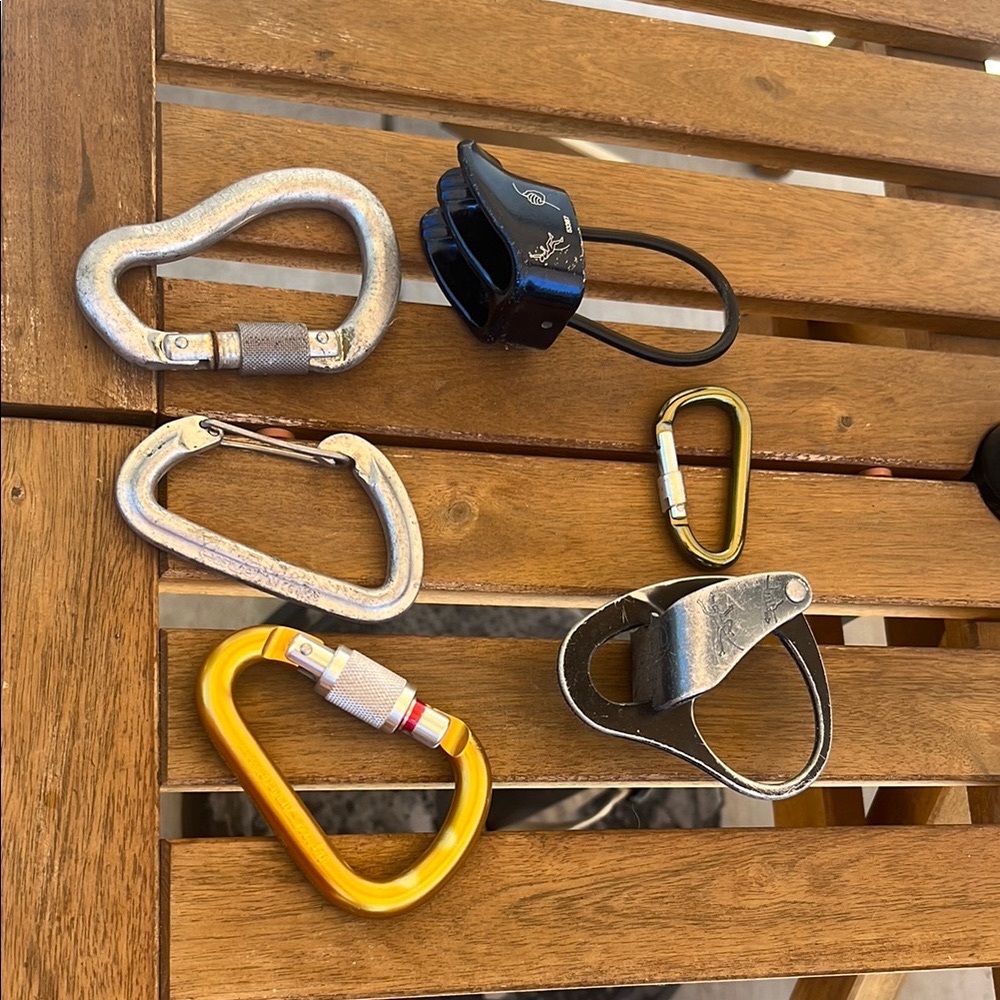 Black Diamond belay equipment